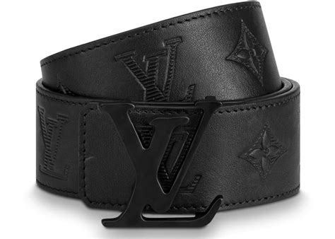 lv all black belt|louis vuitton black belt women's.